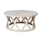 International Concepts Round Ceylon Coffee Table, 40 in W X 40 in L X 18 in H, Wood, Unfinished OT-46CR - alternate 2